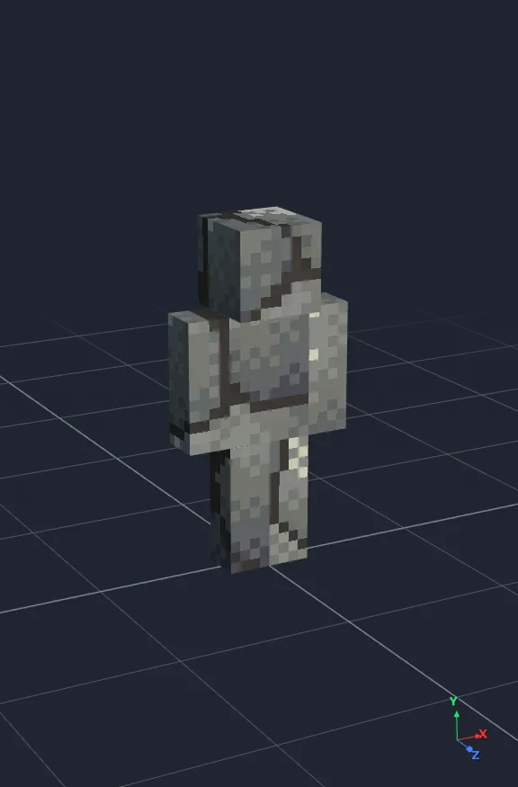 The 3D viewport, close up